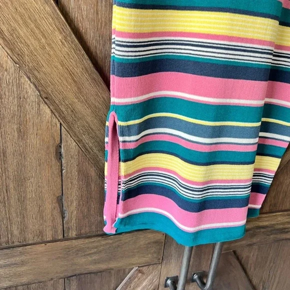 Maeve by Anthropologie Lana Striped Pencil Midi Skirt Size Small EUC - Picture 5 of 8